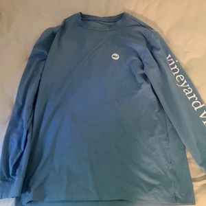 Vineyard Vines Mens small long sleeve fishing t-shirt